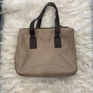 Furla Tan Leather Tote